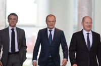 Зустріч лідерів Веймарського трикутника: Союзники пообіцяли більше зброї для України