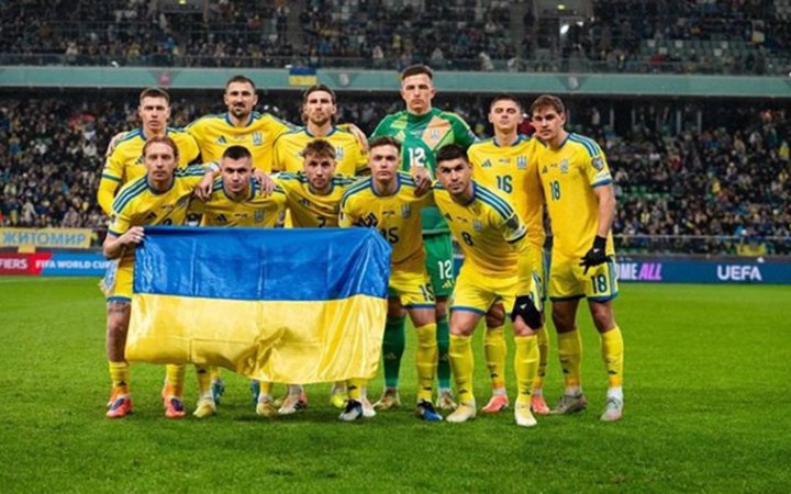 Україна зіграє проти Швеції за путівку на ЧС - 2026 з футболу