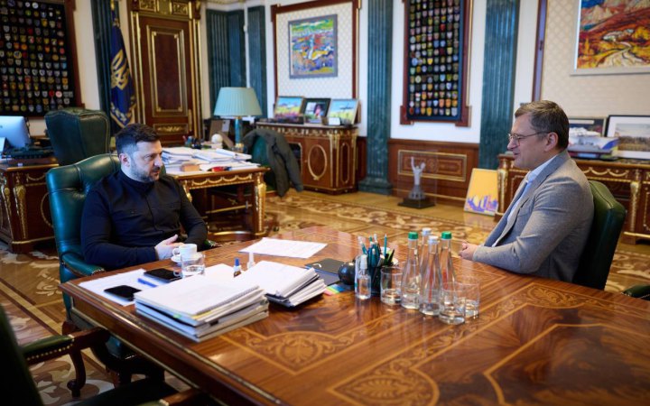 "Не скажу": президент про те, яку посаду розглядає для Дмитра Кулеби