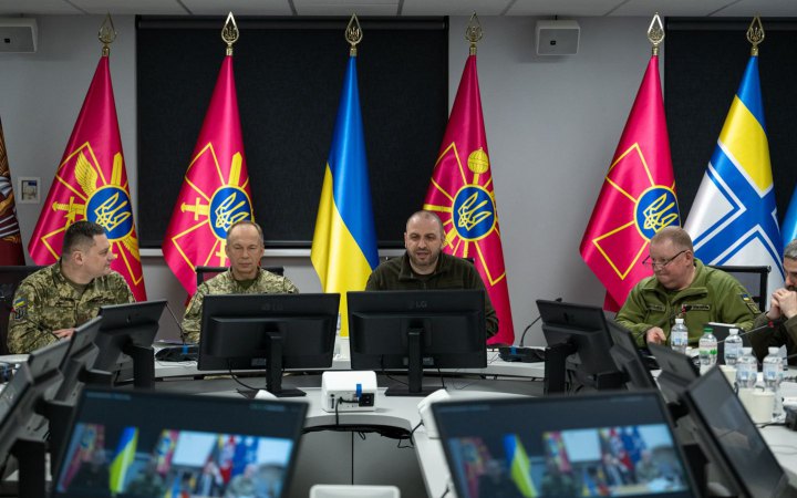 Умєров і Сирський поспілкувалися із міністром оборони Литви Кащюнасом