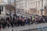 Участники митинга у Рады пожаловались в полицию, что им не заплатили