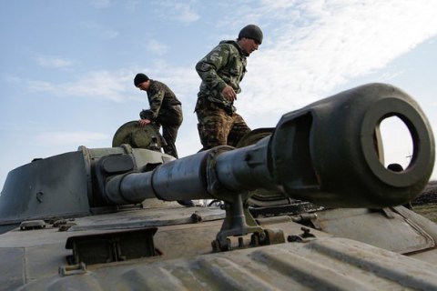 На окраине Гранитного замечен сепаратистский танк