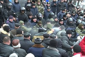 Милиция завела дело из-за беспорядков в Виннице