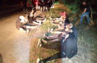 В МВД сообщили о задержании нападавших на автобус ОПЗЖ