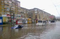 Сильные ливни затопили Кировоград 