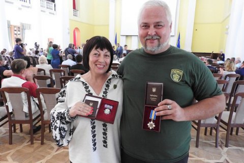 Ветерани ПДМШ отримали державні нагороди та послухали пісні Української революції