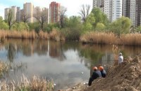 Озеро Качине на Позняках, которое киевляне отстояли в 2016 году, снова хотят засыпать и застроить