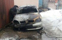 В Полтаве за ночь подожгли шесть автомобилей