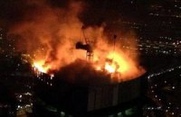 В интернет попала перебранка спасателей с диспетчером во время тушения "Москва-сити"