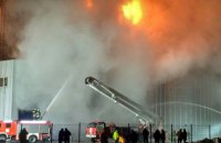 Під Львовом загорівся завод з виробництва соняшникової олії