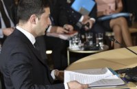 Зеленський на нормандському саміті виключив федералізацію, відмову від євроінтеграції і Криму