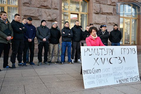 Активисты снова проведут митинг против застройки на месте Сенного рынка