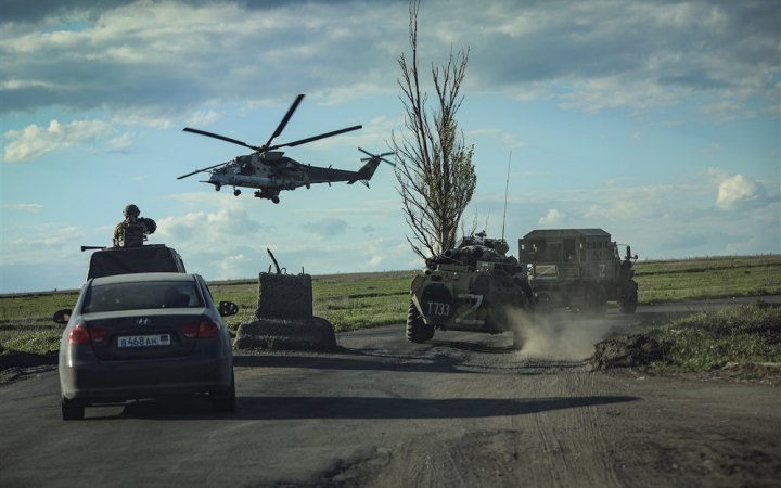 Росіяни били по Запорізькій області з артилерії, авіації та безпілотників