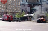 В Киеве ради съемок фильма сожгли внедорожник