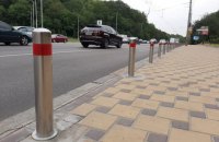 В Киеве с начала года украли 316 антипарковочных столбиков