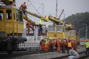 ​Работы по электрификации крупного участка для скоростных поездов завершены в срок, - Укрзализныця