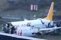 Літак авіакомпанії Pegasus зазнав аварії в аеропорту Стамбула (оновлено)