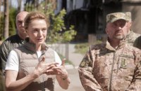 Генсекретарка Ради Європи відвідала Бородянку та Ірпінь
