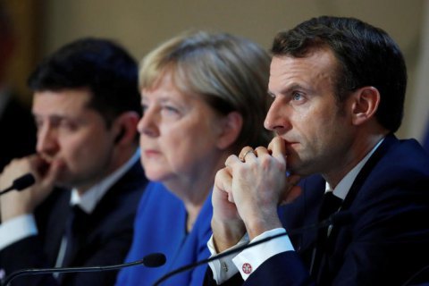 Меркель присоединится к переговорам Макрона и Зеленского через видеосвязь (обновлено)
