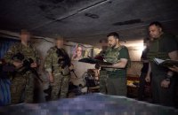 Зеленський відвідав Бахмутський напрямок і нагородив бійців ССО