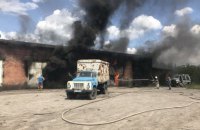 В Харьковской области во время тушения пожара взорвались канистры с топливом