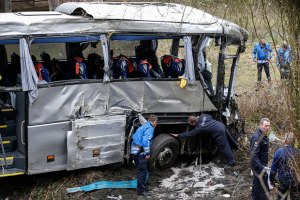 Украинцев в разбившемся в Бельгии автобусе не было