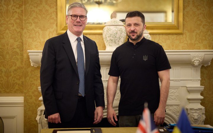 Володимир Зеленський зустрівся із прем’єром Великобританії Кіром Стармером