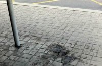 В Донецке из-за Януковича убрали урны