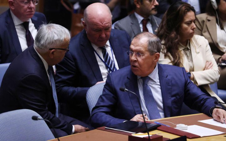 Лавров запізнився на засідання Радбезу ООН щодо війни в Україні і втік з нього раніше