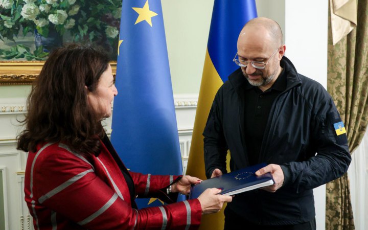 Шмигаль офіційно отримав від посла ЄС звіт Єврокомісії