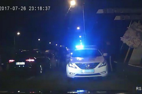 На пропускном пункте на границе с Польшей напали на патрульных полицейских 