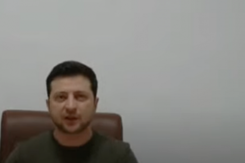 "Докажите, что вы вместе с нами, что вы нас не отпускаете. И тогда жизнь победит", – выступление президента в Европарламенте