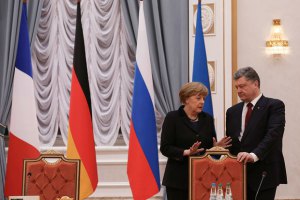 ​Порошенко и Меркель инициируют встречу глав МИД "нормандской четверки"