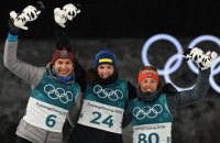 Шведская биатлонистка Анна Эберг выиграла олимпийскую индивидуальную гонку на 15 км 