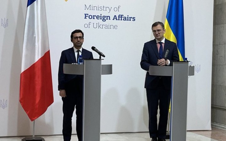Глава МЗС Кулеба обговорив із французьким колегою постачання систем ППО та ракет