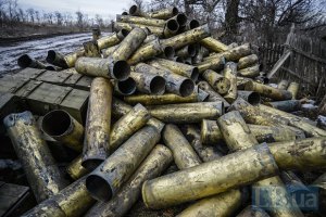 Нацгвардия нашла склад с 1 тыс. артснарядов вблизи Дебальцево