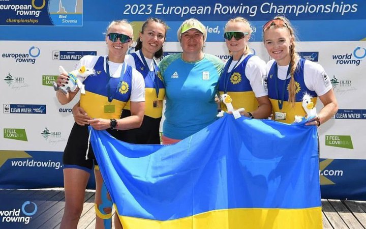 Збірна України увійшла до топ-7 медального заліку на чемпіонаті Європи-2023 з академічного веслування