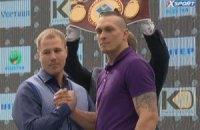 Усик і Князєв зійшлися обличчям до обличчя