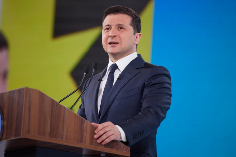 Зеленский: если бы украинцы и россияне были одним народом, в Москве ходили бы гривны