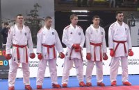 Українські каратисти вибороли "золото" командного куміте чемпіонату Європи