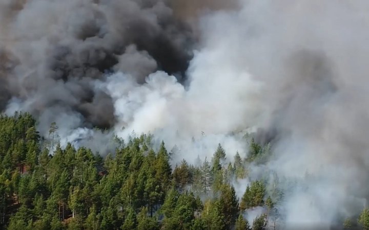 На Росії - пожежі, у вогні вже 122 тисячі гектарів