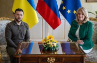 Зеленський обговорив економічну співпрацю з президенткою Словаччини