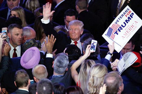 ​Путин поздравил Трампа с победой на выборах
