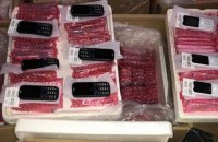 В аэропорту "Борисполь" изъяли 7 тысяч мобильных телефонов