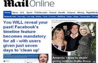 The Daily Mail стала самой популярной интернет-газетой в мире