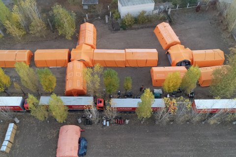В Херсонской области сворачивают мобильный госпиталь для больных COVID-19 