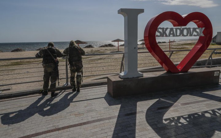 У тимчасово окупованому Скадовську лунають вибухи