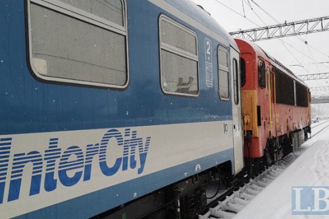 Біля Запоріжжя зійшов з рейок Інтерсіті+