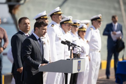 Зеленський підписав таємне рішення про розвиток військового флоту