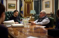 Зеленський зустрівся з американським бізнесменом і філантропом Говардом Баффетом